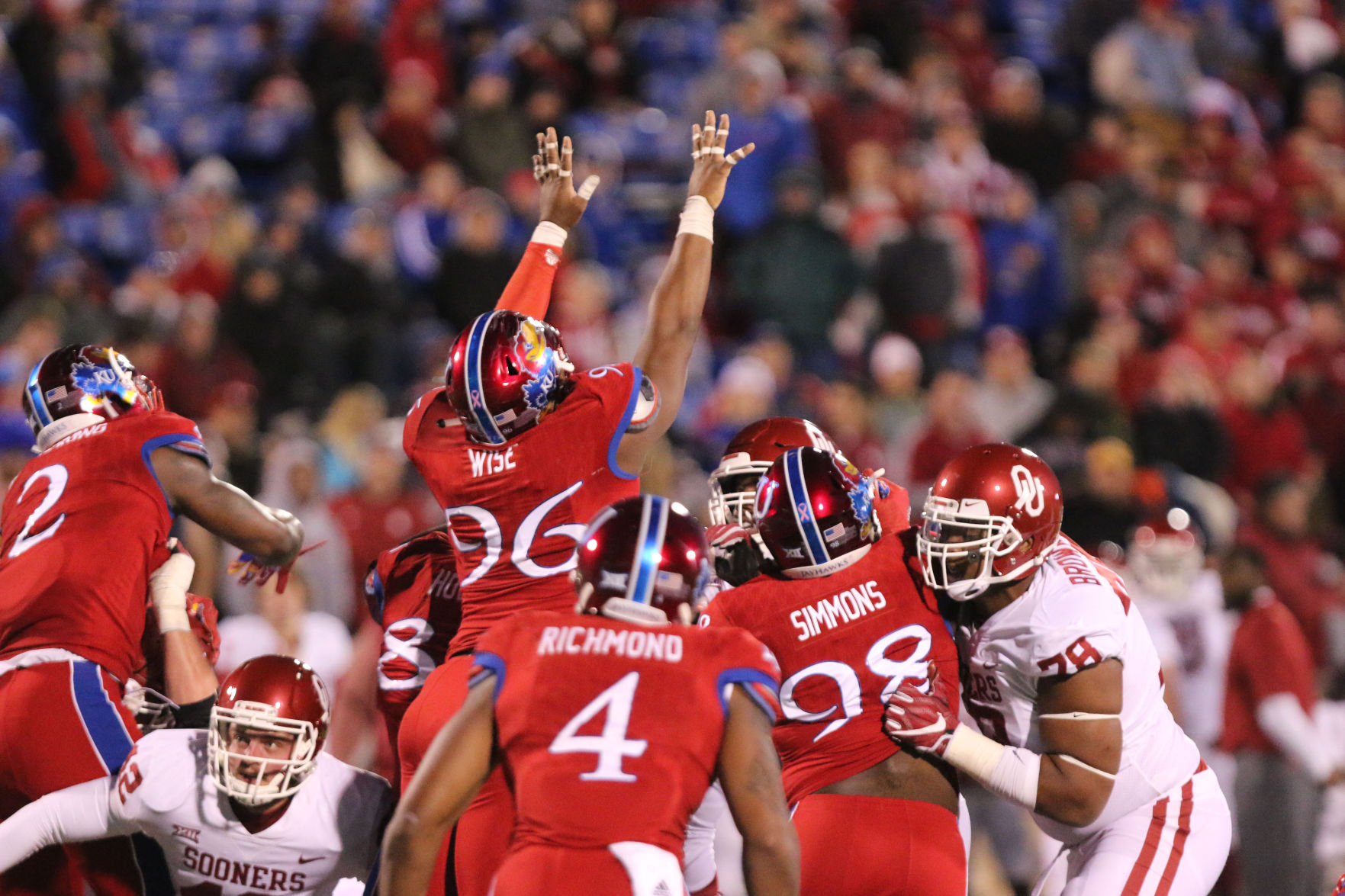 Football vs. Oklahoma